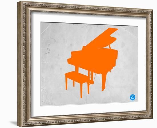 Orange Piano-NaxArt-Framed Art Print