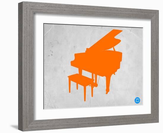 Orange Piano-NaxArt-Framed Art Print