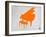 Orange Piano-NaxArt-Framed Art Print