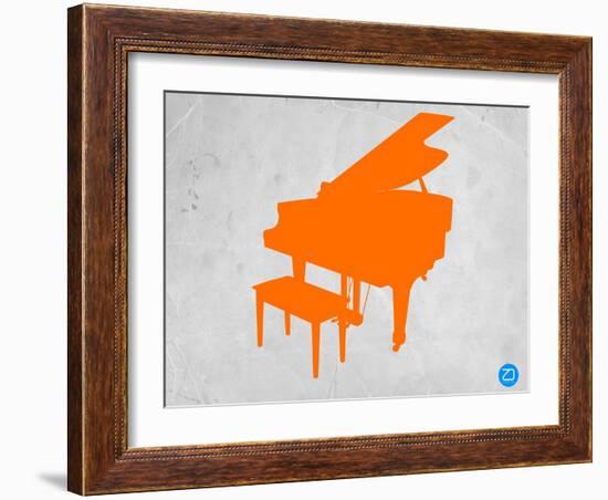 Orange Piano-NaxArt-Framed Art Print