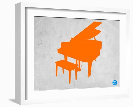 Orange Piano-NaxArt-Framed Art Print