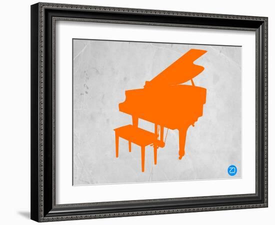 Orange Piano-NaxArt-Framed Art Print