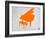 Orange Piano-NaxArt-Framed Art Print