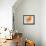 Orange Piano-NaxArt-Framed Stretched Canvas displayed on a wall