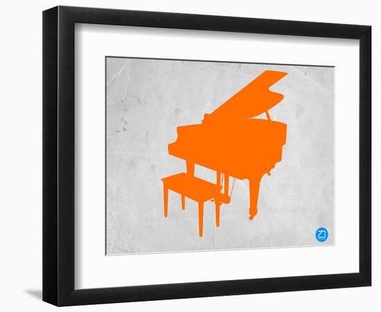Orange Piano-NaxArt-Framed Art Print