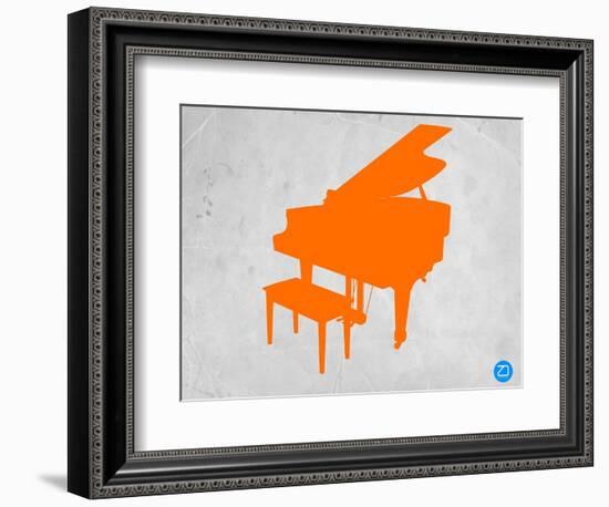 Orange Piano-NaxArt-Framed Art Print