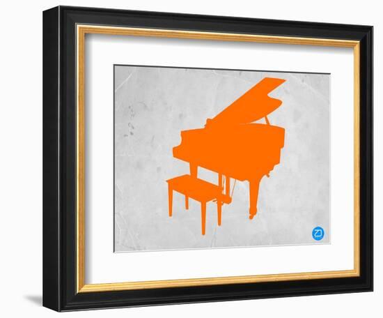 Orange Piano-NaxArt-Framed Art Print