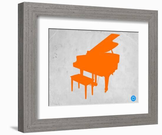 Orange Piano-NaxArt-Framed Premium Giclee Print