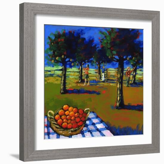 Orange Picking, 2008-Paul Powis-Framed Giclee Print