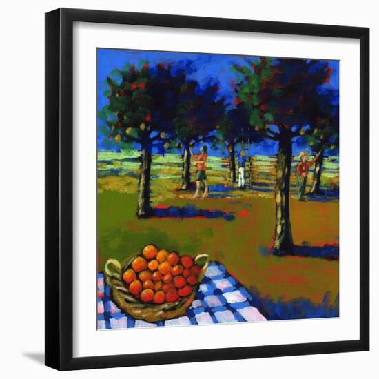 Orange Picking, 2008-Paul Powis-Framed Giclee Print