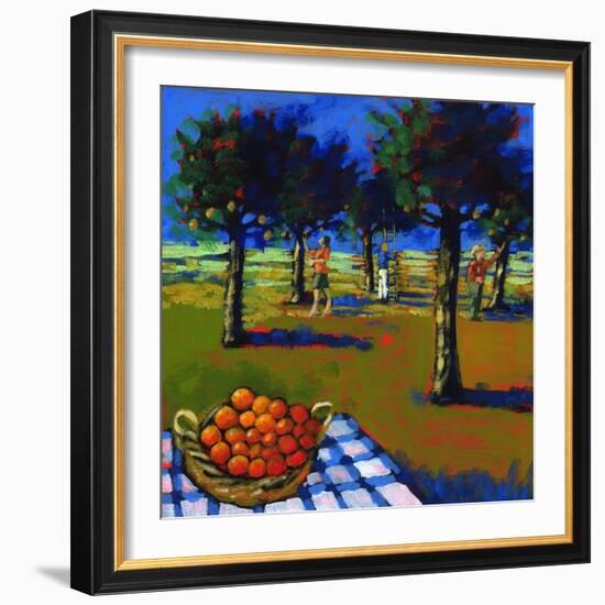 Orange Picking, 2008-Paul Powis-Framed Giclee Print