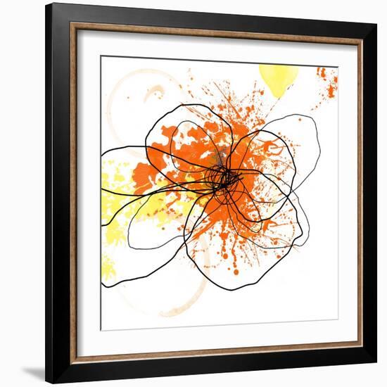 Orange Pop-Jan Weiss-Framed Art Print