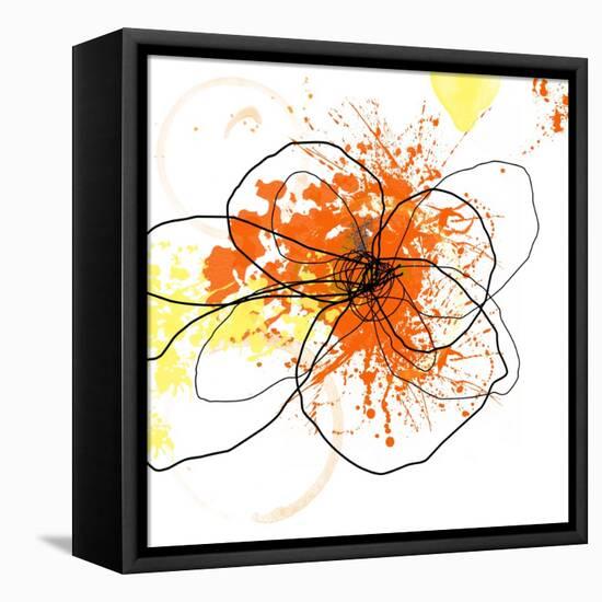 Orange Pop-Jan Weiss-Framed Stretched Canvas