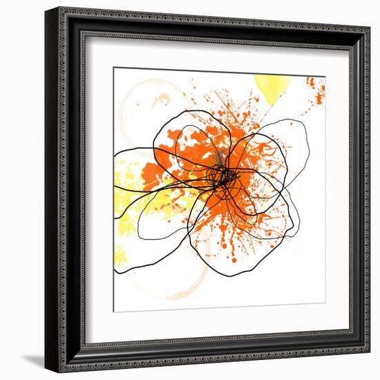 Orange Pop-Jan Weiss-Framed Art Print