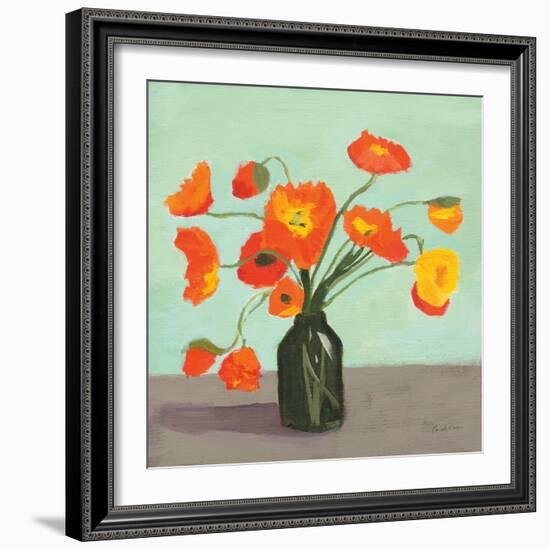 Orange Poppies-Pamela Munger-Framed Art Print