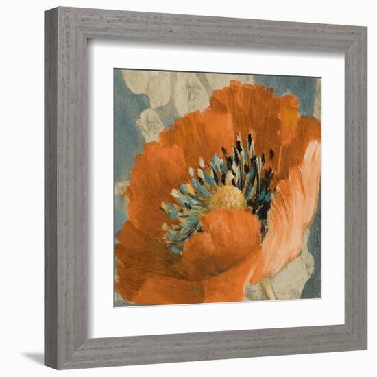 Orange Poppy-Lanie Loreth-Framed Art Print