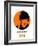 Orange Poster 1-Anna Malkin-Framed Art Print