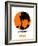 Orange Poster 1-Anna Malkin-Framed Art Print