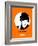 Orange Poster 2-Anna Malkin-Framed Art Print