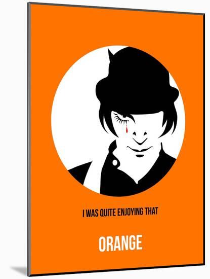 Orange Poster 2-Anna Malkin-Mounted Art Print