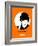 Orange Poster 2-Anna Malkin-Framed Art Print