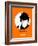 Orange Poster 2-Anna Malkin-Framed Art Print