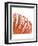 Orange Protea 5 (detail)-Jenny Kraft-Framed Art Print