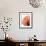 Orange Protea IV-Jenny Kraft-Framed Art Print displayed on a wall