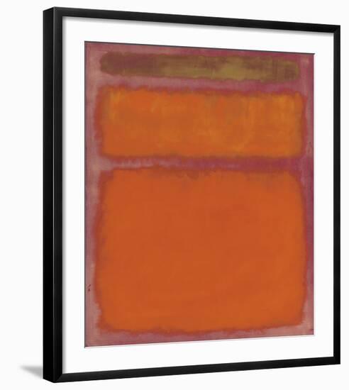 Orange, Red, Yellow, 1961-Mark Rothko-Framed Giclee Print