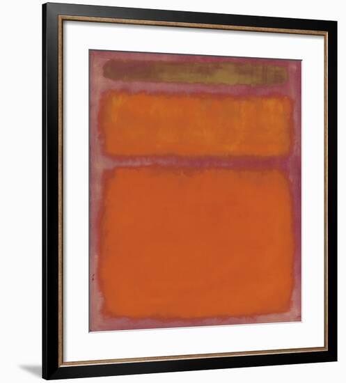 Orange, Red, Yellow, 1961-Mark Rothko-Framed Giclee Print