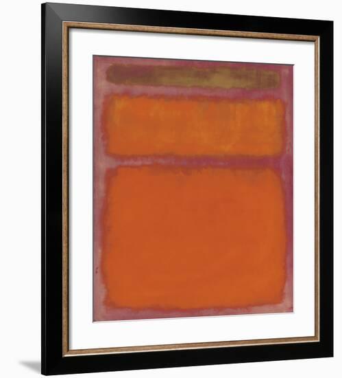 Orange, Red, Yellow, 1961-Mark Rothko-Framed Giclee Print