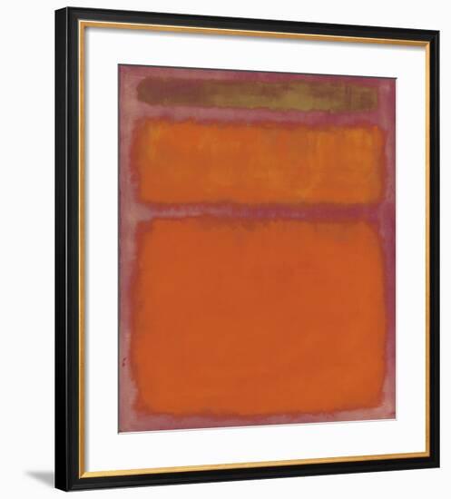 Orange, Red, Yellow, 1961-Mark Rothko-Framed Giclee Print