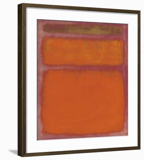 Orange, Red, Yellow, 1961-Mark Rothko-Framed Giclee Print