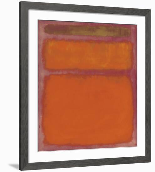 Orange, Red, Yellow, 1961-Mark Rothko-Framed Giclee Print