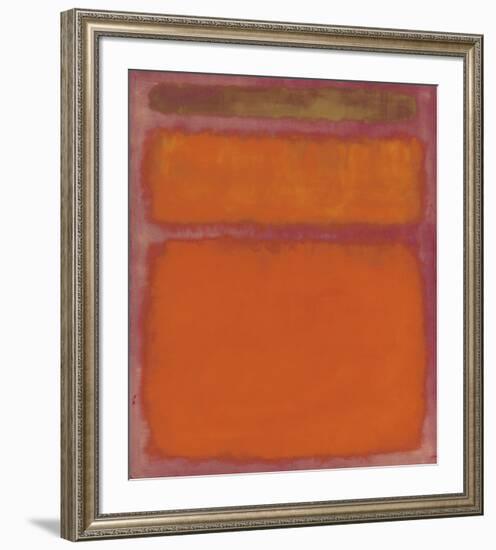 Orange, Red, Yellow, 1961-Mark Rothko-Framed Giclee Print