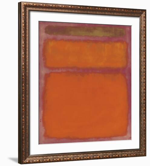 Orange, Red, Yellow, 1961-Mark Rothko-Framed Giclee Print