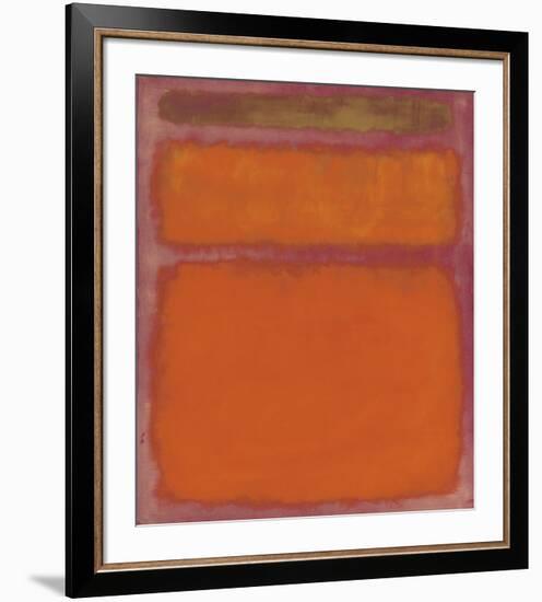 Orange, Red, Yellow, 1961-Mark Rothko-Framed Giclee Print