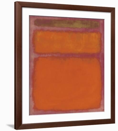 Orange, Red, Yellow, 1961-Mark Rothko-Framed Giclee Print