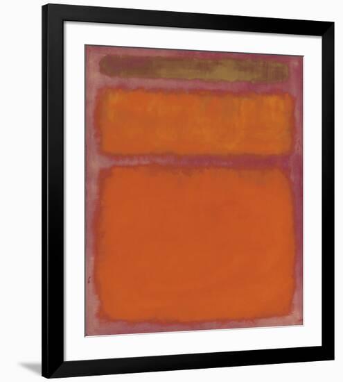 Orange, Red, Yellow, 1961-Mark Rothko-Framed Giclee Print