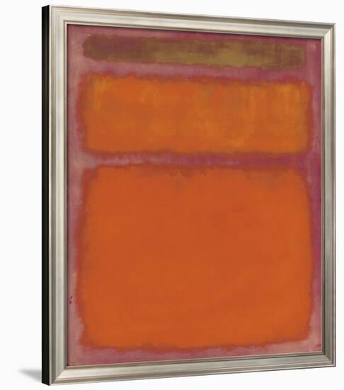 Orange, Red, Yellow, 1961-Mark Rothko-Framed Giclee Print