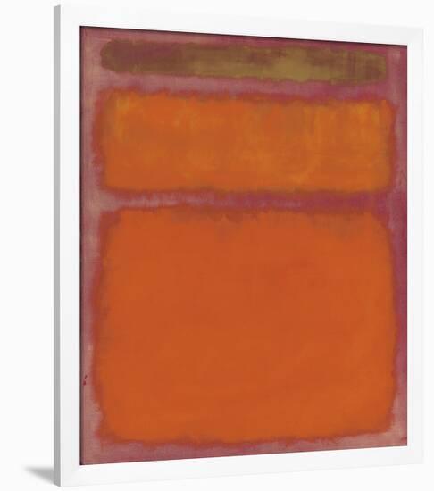 Orange, Red, Yellow, 1961-Mark Rothko-Framed Giclee Print