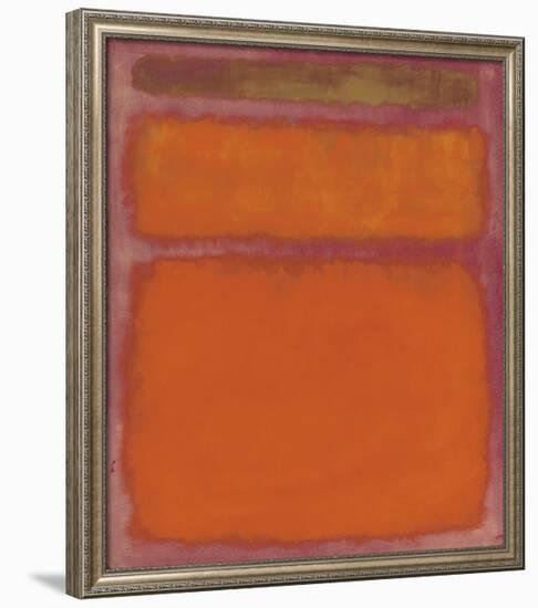 Orange, Red, Yellow, 1961-Mark Rothko-Framed Giclee Print