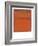 Orange, Red, Yellow, 1961-Mark Rothko-Framed Giclee Print