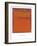 Orange, Red, Yellow, 1961-Mark Rothko-Framed Giclee Print