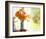 Orange Reflection-Judy Stalus-Framed Art Print