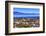 Orange Roofs Buildings Coastline Pacific Ocean Santa Barbara, California-William Perry-Framed Photographic Print