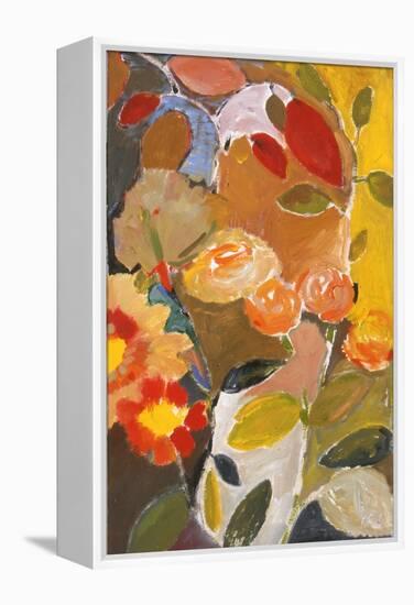 Orange Roses-Kim Parker-Framed Premier Image Canvas