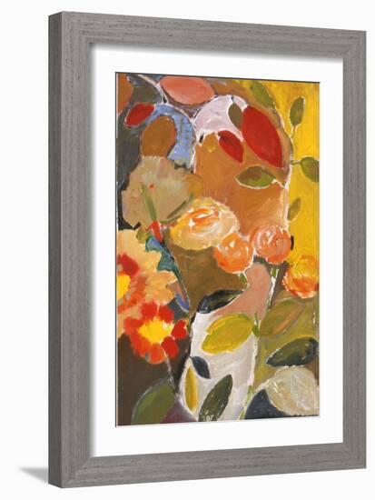 Orange Roses-Kim Parker-Framed Giclee Print