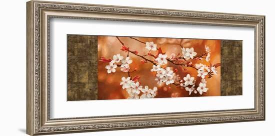 Orange Sakura-Jenny Thomlinson-Framed Giclee Print