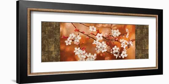 Orange Sakura-Jenny Thomlinson-Framed Giclee Print